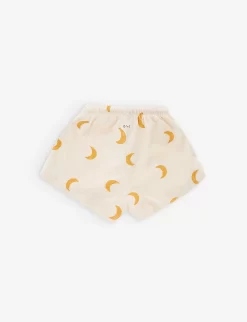 Graphic-print Organic-cotton Shorts 0 Months-4 Years -Boutique Fashionable Childrens Clothing Store R04131279 HONEY ALT02