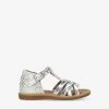 Pom D'Api Poppy Back Neptune Metallic-strap Faux-leather Sandals 6 Months-3 Years