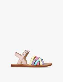 Pom D'Api Plagette Lux Patent-leather Sandals 3-5 Years