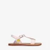 Pom D'Api Plagette Papillon Butterfly Leather Sandals 7-9 Years
