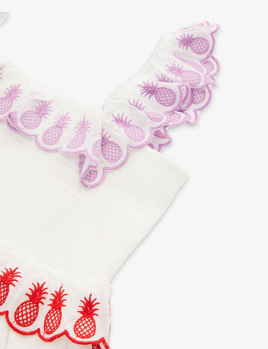 Zimmermann Frilled-shoulder Smock-top Cotton-poplin A-line Mini Dress 6-12 Years 2 Zimmermann Frilled-shoulder Smock-top Cotton-poplin A-line Mini Dress 6-12 Years - Image 2