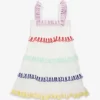 Zimmermann Frilled-shoulder Smock-top Cotton-poplin A-line Mini Dress 6-12 Years