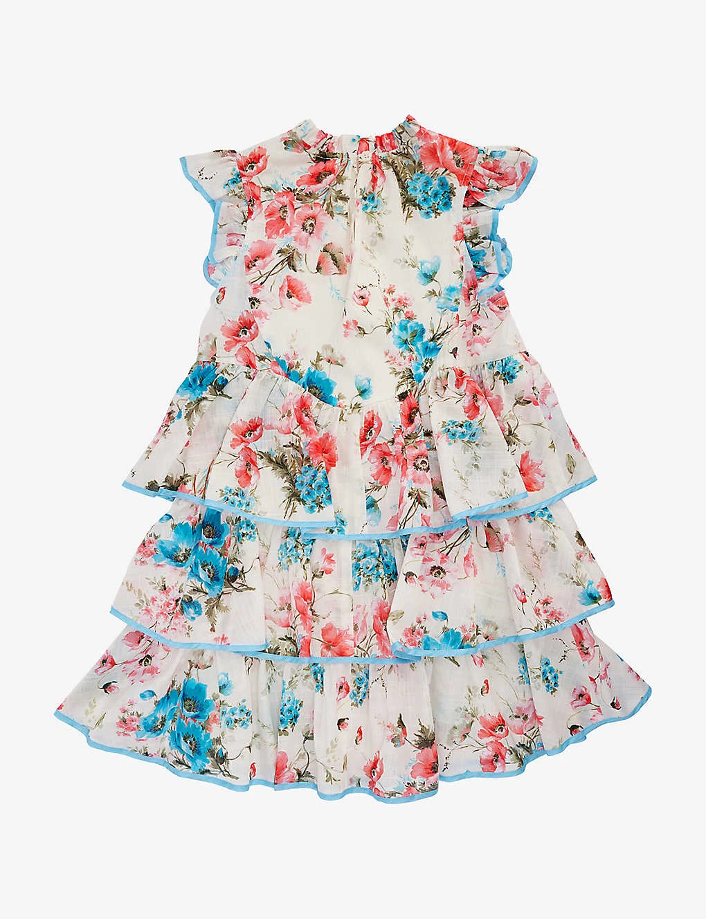 Zimmermann Halycon Floral-pattern Cotton-poplin Dress 4-12 Years 3 Zimmermann Halycon Floral-pattern Cotton-poplin Dress 4-12 Years - Image 3