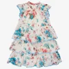 Zimmermann Halycon Floral-pattern Cotton-poplin Dress 4-12 Years