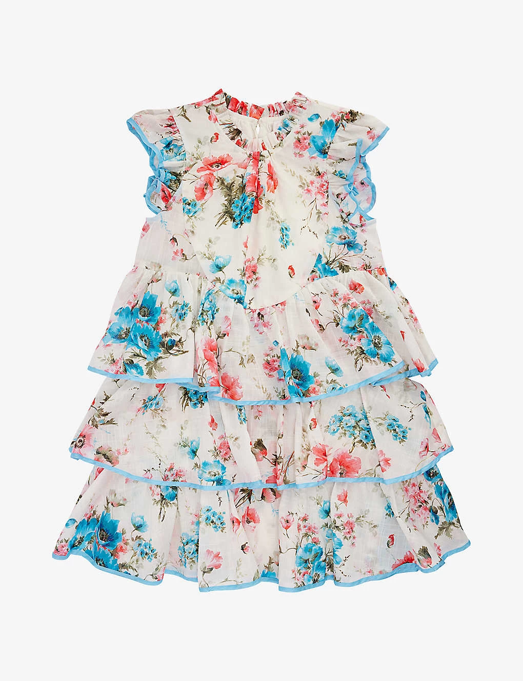 Zimmermann Halycon Floral-pattern Cotton-poplin Dress 4-12 Years 1 Zimmermann Halycon Floral-pattern Cotton-poplin Dress 4-12 Years