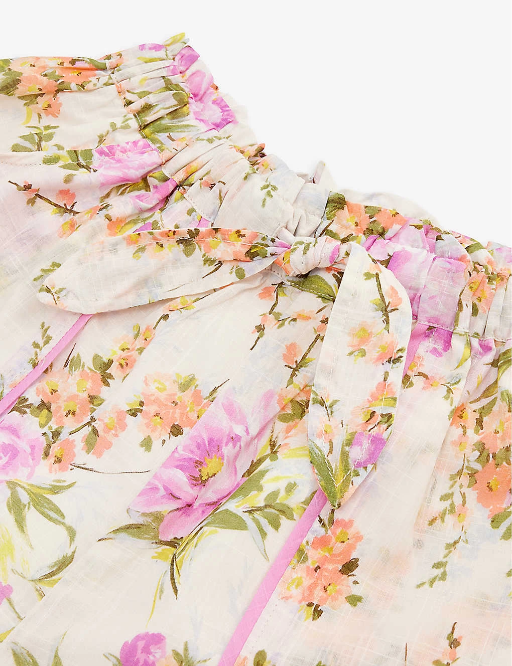 Zimmermann Halycon Floral-pattern Cotton Shorts 4-12 Years 2 Zimmermann Halycon Floral-pattern Cotton Shorts 4-12 Years - Image 2