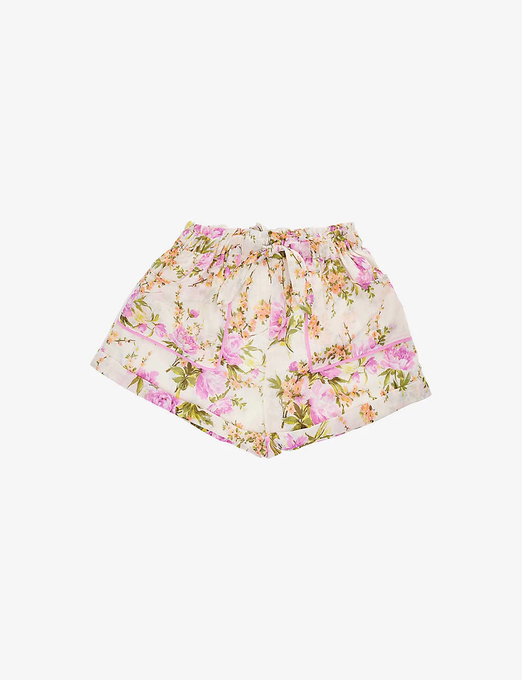 Zimmermann Halycon Floral-pattern Cotton Shorts 4-12 Years 1 Zimmermann Halycon Floral-pattern Cotton Shorts 4-12 Years