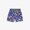 Vibrant Dino-print Shell Swim Shorts 1-13 Years