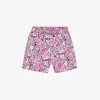 Wavy Days-print Shell Swim Shorts 3-13 Years