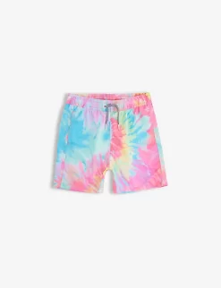 Spiral Tie Dye Recycled-polyester Swim Shorts 1-13 Years