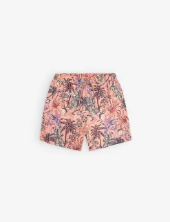 Botanical-print Recycled-polyester Swim Shorts 3-13 Years