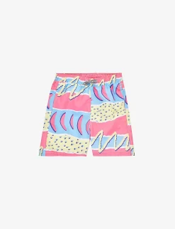 Fresh Prince-print Shell Swim Shorts 1-13 Years