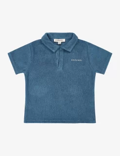 Beetroot Logo Cotton-towelling Top 3-12 Months