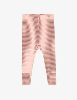 Judd Stripe Ribbed Cotton-jersey Leggings 3 Months - 12 Years
