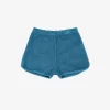Leek Elasticated-waist Cotton-towelling Shorts 1-18 Months