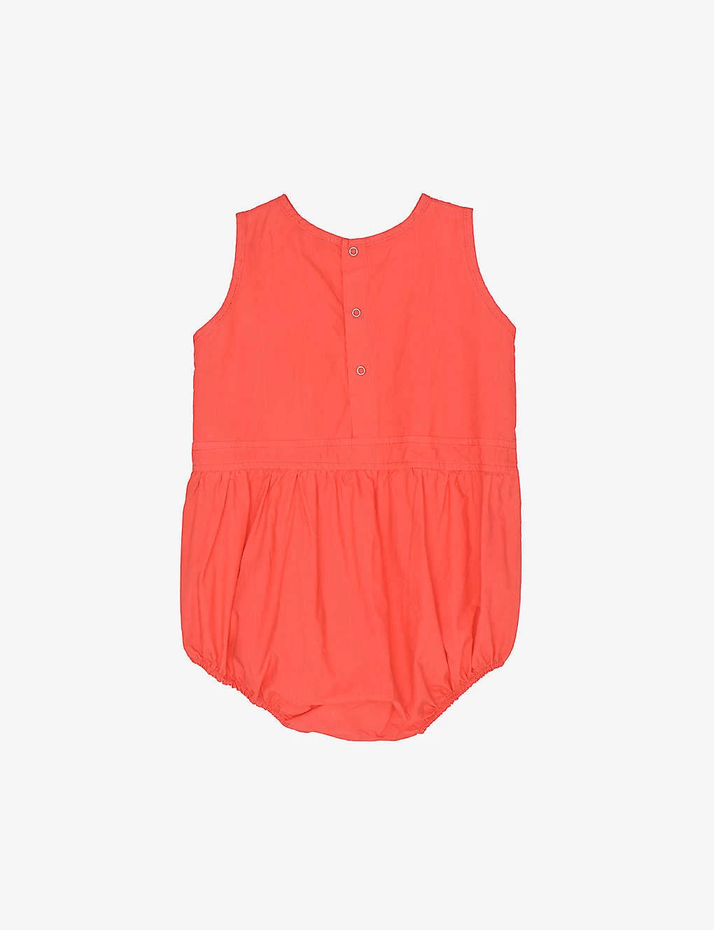 Pilea Round-neck Balloon-fit Cotton-poplin Babygrow 1-18 Months 2 Pilea Round-neck Balloon-fit Cotton-poplin Babygrow 1-18 Months - Image 2