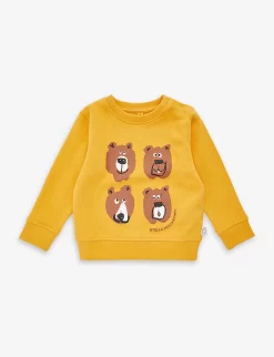 STELLA MCCARTNEY Graphic-print Crewneck Organic Cotton-jersey Sweatshirt 3-36 Months