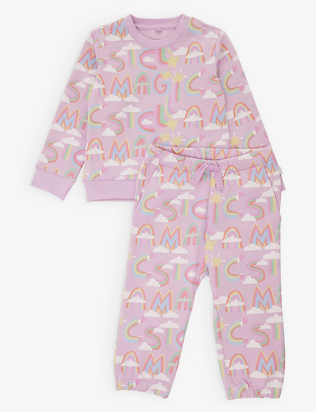 STELLA MCCARTNEY Graphic-print Organic-cotton Tracksuit 6-36 Months 3 STELLA MCCARTNEY Graphic-print Organic-cotton Tracksuit 6-36 Months - Image 3