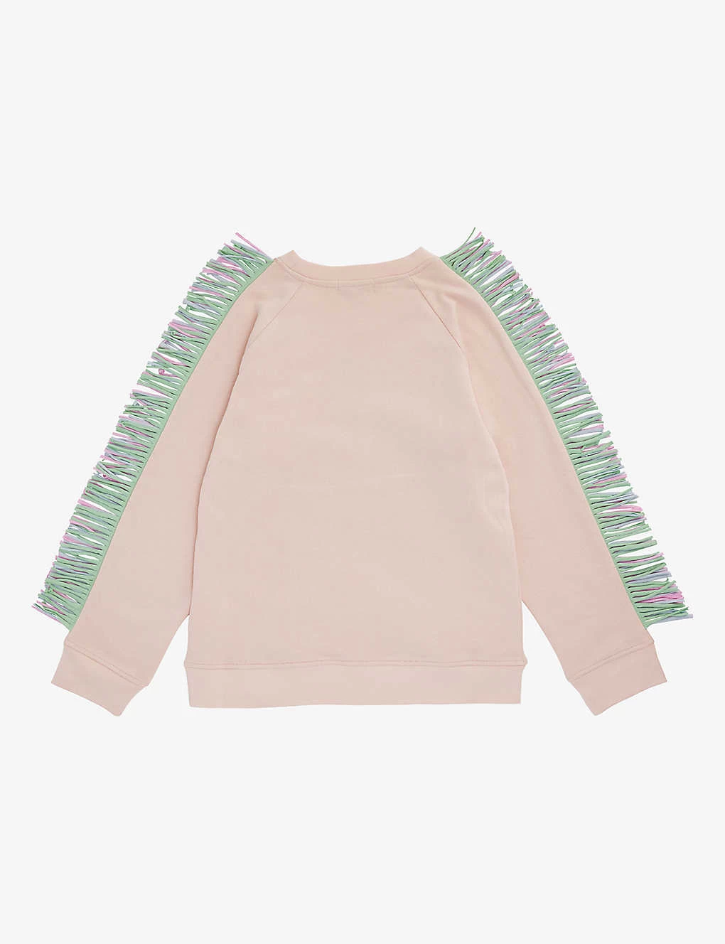 STELLA MCCARTNEY Star-shaped Panel Tassel Cotton-jersey Sweatshirt 2-12 Years 3 STELLA MCCARTNEY Star-shaped Panel Tassel Cotton-jersey Sweatshirt 2-12 Years - Image 3