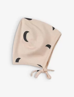 Pebble Midnight Organic-cotton Bonnet Newborn-12 Months