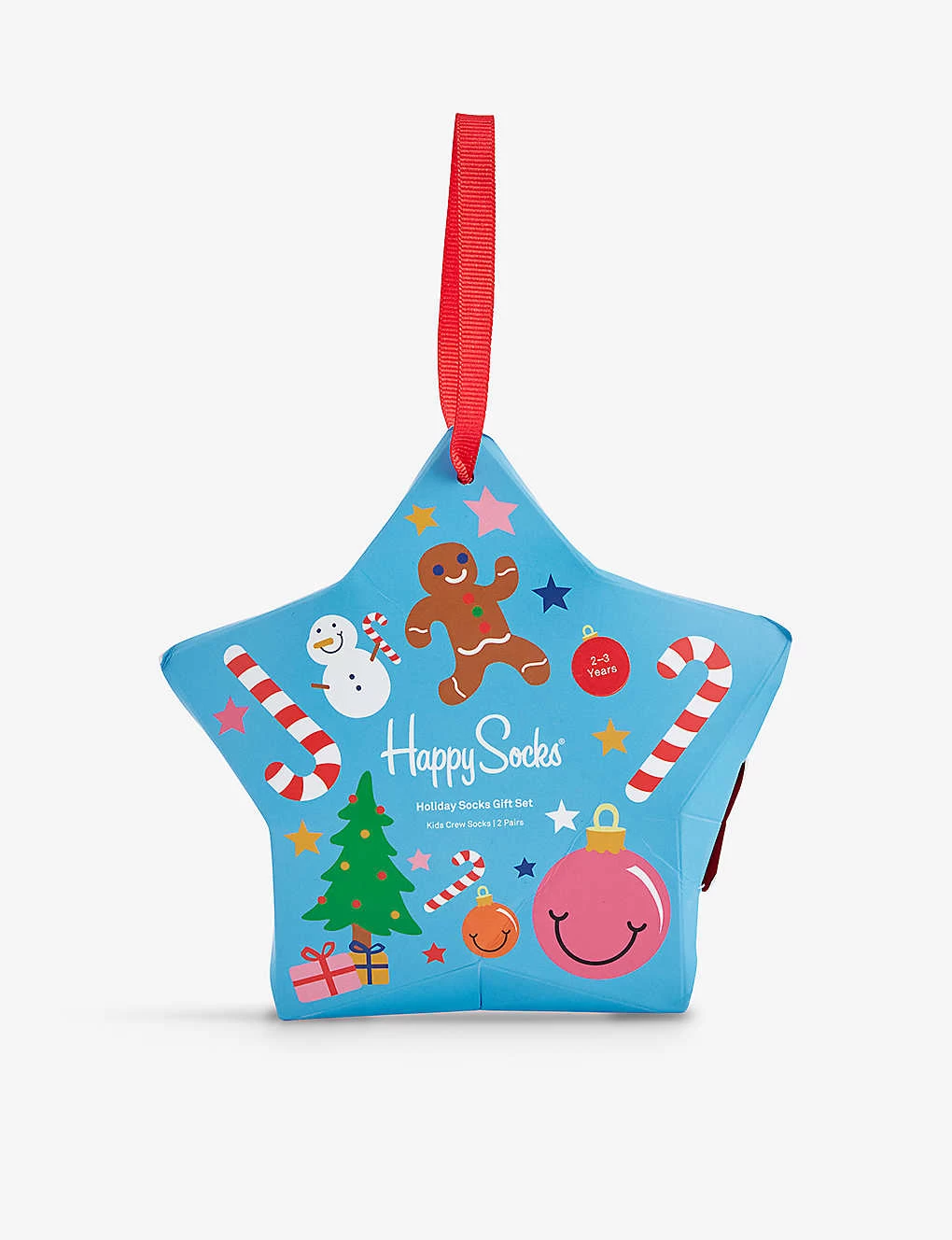 Happy Socks Holiday Gift Set Pack Of Two Stretch-cotton Blend Socks 1-9 Years 1 Happy Socks Holiday Gift Set Pack Of Two Stretch-cotton Blend Socks 1-9 Years