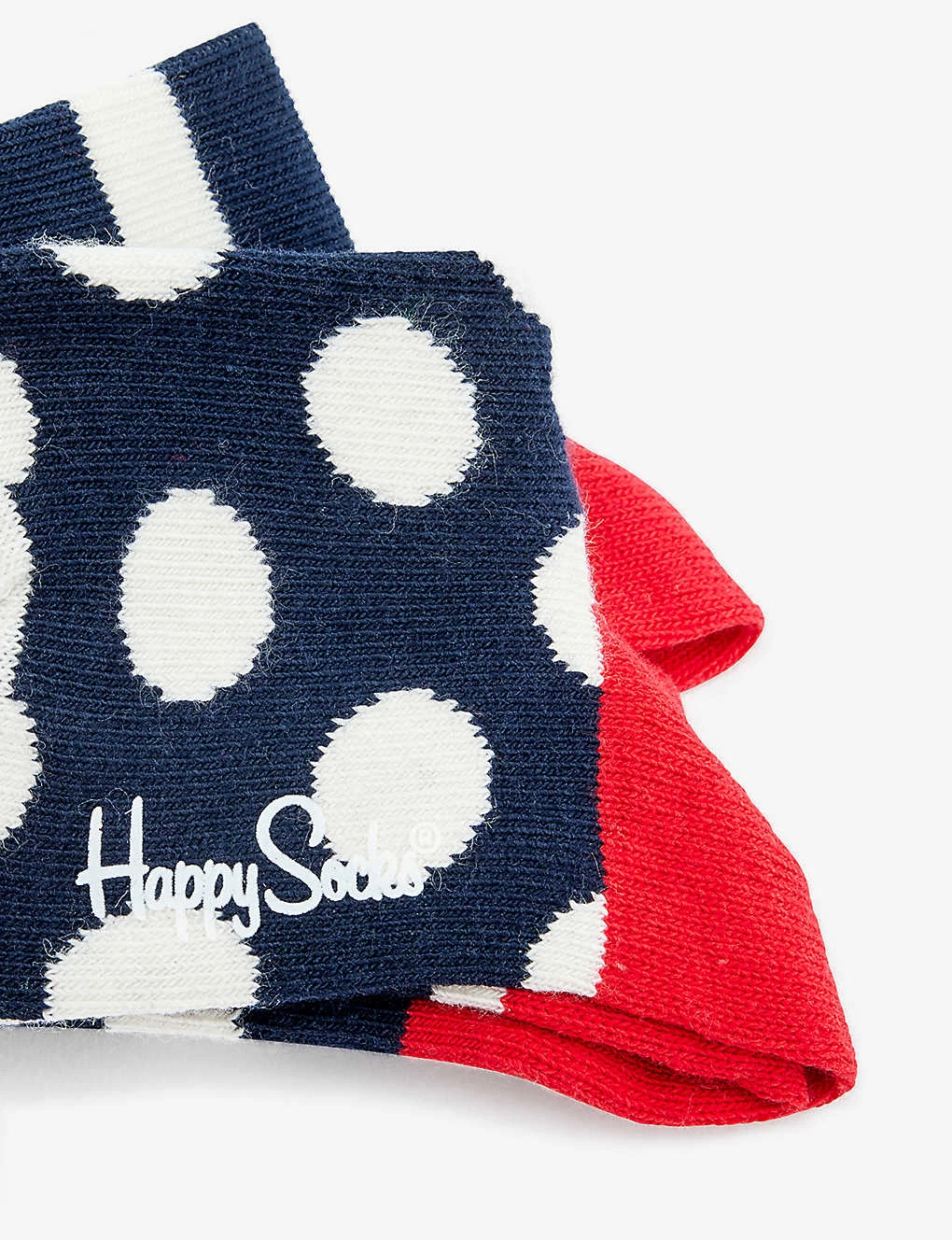 Happy Socks Graphic-print Pack Of Two Stretch-organic Cotton Blend Socks 12-24 Months 2 Happy Socks Graphic-print Pack Of Two Stretch-organic Cotton Blend Socks 12-24 Months - Image 2