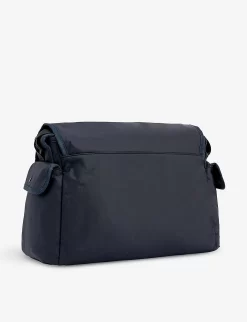 Emporio Armani Logo-embroidered Shell Changing Bag -Boutique Fashionable Childrens Clothing Store R04148294 BLUNAVY ALT02