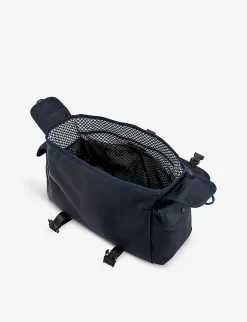 Emporio Armani Logo-embroidered Shell Changing Bag -Boutique Fashionable Childrens Clothing Store R04148294 BLUNAVY ALT03