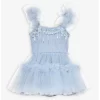 Divinity Ruffle-tulle Embellished Woven Tutu Dress 3-24 Months