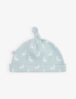 Welcome To The World Cotton-jersey Baby Gift Set 0-6 Months -Boutique Fashionable Childrens Clothing Store R04149522 SKYBLUE ALT02