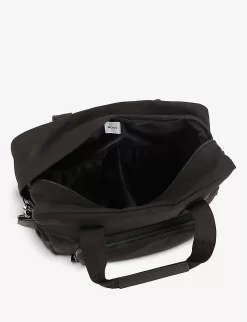 Boss Rubberised-logo Shell Changing Bag -Boutique Fashionable Childrens Clothing Store R04150700 BLACK ALT03