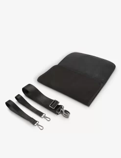 Boss Rubberised-logo Shell Changing Bag -Boutique Fashionable Childrens Clothing Store R04150700 BLACK ALT05