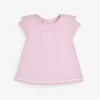 Benetton Embellished-hem A-line Stretch-cotton Dress 1-18 Months
