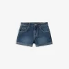 Benetton Folded-hem Stretch-denim Shorts 6-14 Years