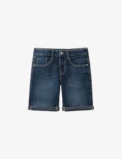 Benetton Five-pocket Regular-fit Stretch-denim Shorts 6-14 Years