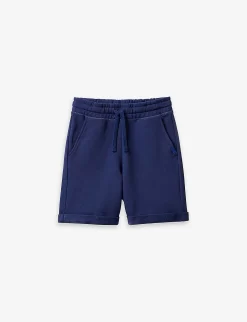 Benetton Elasticated-waist Cotton-jersey Shorts 6-14 Years