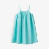 Benetton Sleeveless Cotton Trapeze Dress 6-14 Years