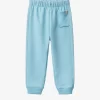 Benetton Elasticated-waistband Organic-cotton Jogging Bottoms 1-6 Years