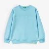 Benetton Round-neck Cotton-blend Sweatshirt 6-14 Years
