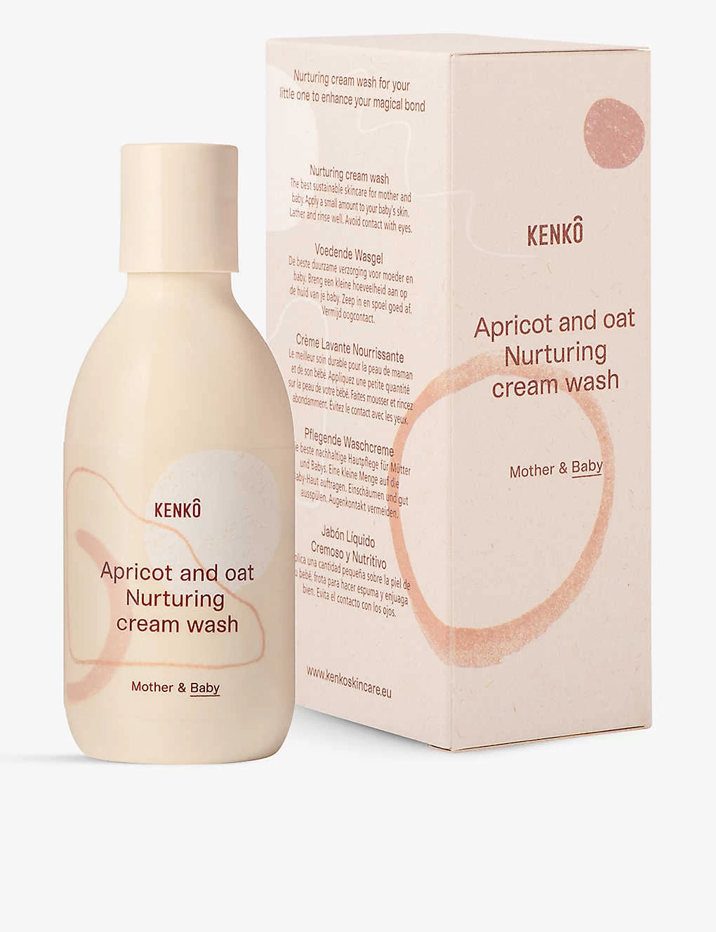 Apricot And Oat Nurturing Cream Wash 100ml 2 Apricot And Oat Nurturing Cream Wash 100ml - Image 2