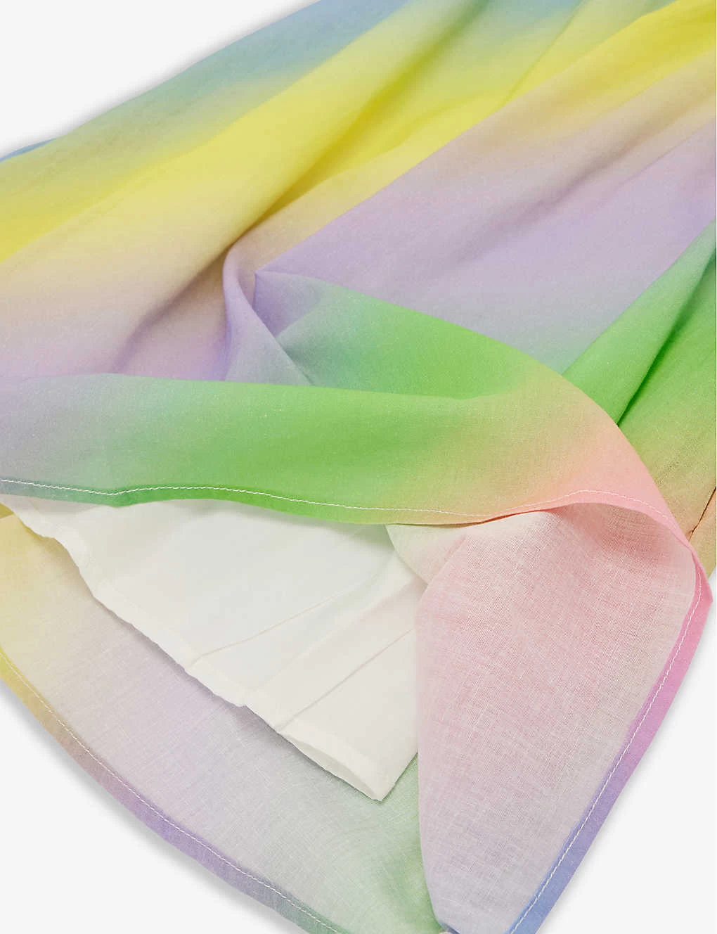 Olivia Rubin Olympia Rainbow-print Cotton Dress 4-13 Years 2 Olivia Rubin Olympia Rainbow-print Cotton Dress 4-13 Years - Image 2