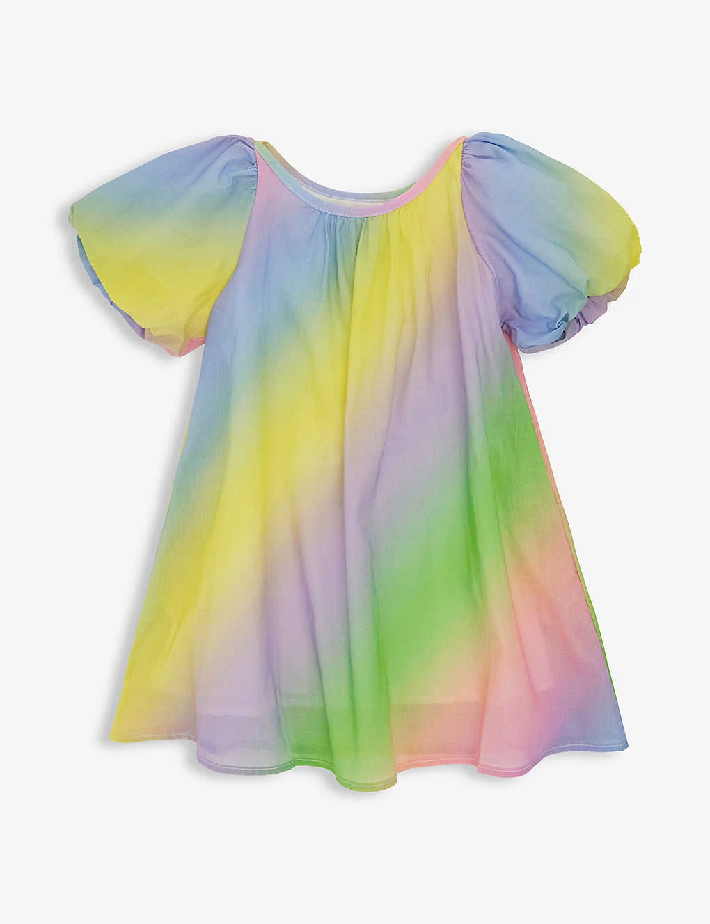 Olivia Rubin Olympia Rainbow-print Cotton Dress 4-13 Years 1 Olivia Rubin Olympia Rainbow-print Cotton Dress 4-13 Years