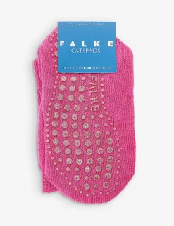 Falke Catspads So Stretch-cotton Blend Ankle Socks 10-13 Years