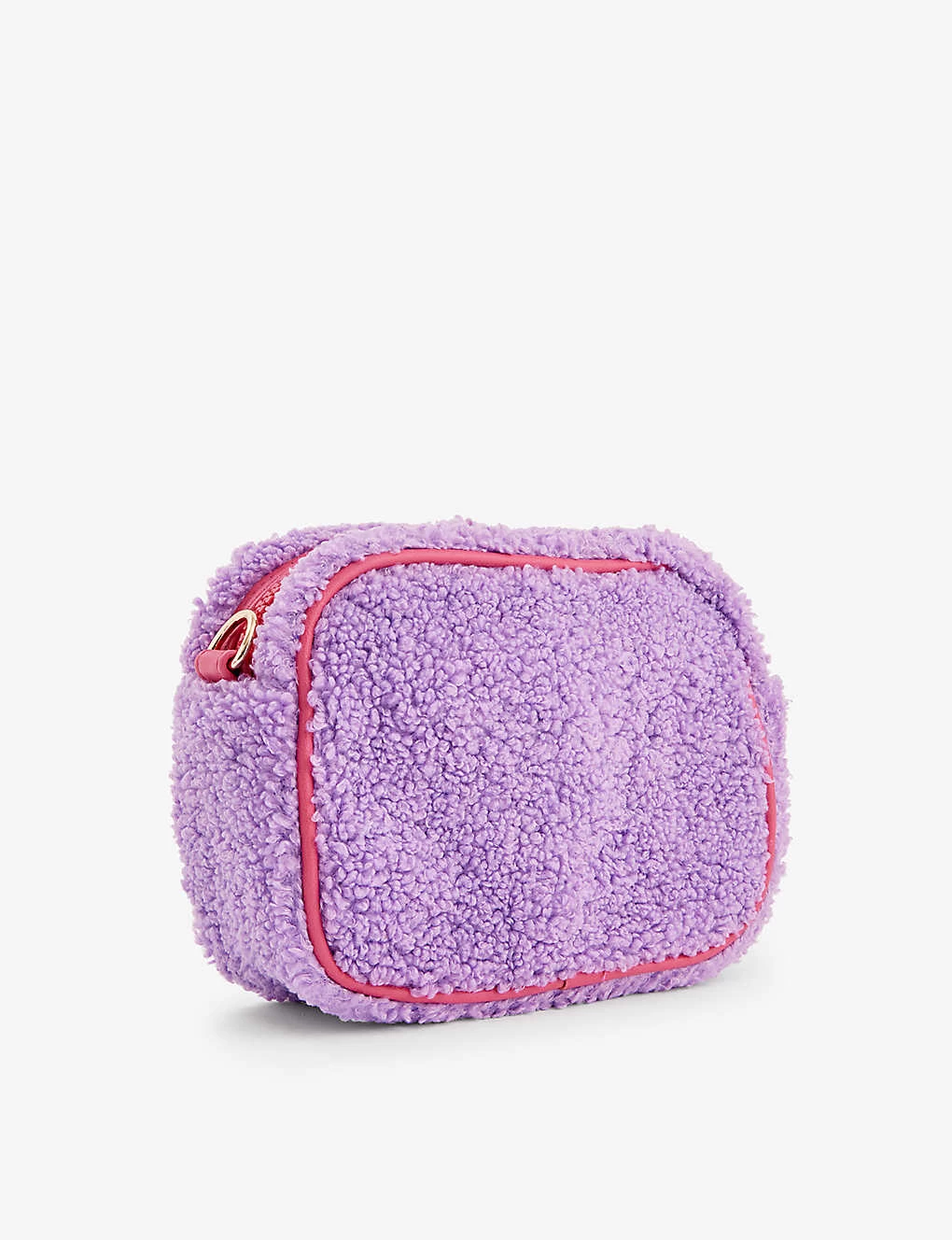Marc Jacobs Brand-patch Teddy-texture Faux-shearling Kids' Shoulder Bag 3 Marc Jacobs Brand-patch Teddy-texture Faux-shearling Kids' Shoulder Bag - Image 3