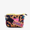 Marc Jacobs Animal-print Contrast-panel Woven Kids' Shoulder Bag