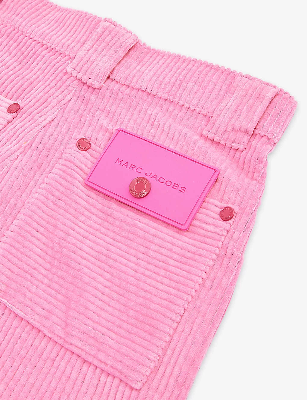 Marc Jacobs Logo-patch Flared Cotton-corduroy Trousers 6-12 Years 2 Marc Jacobs Logo-patch Flared Cotton-corduroy Trousers 6-12 Years - Image 2