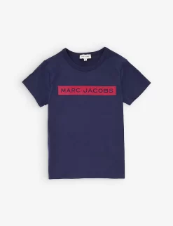 Marc Jacobs Logo-print Short-sleeve Cotton-jersey T-shirt 4-12 Years