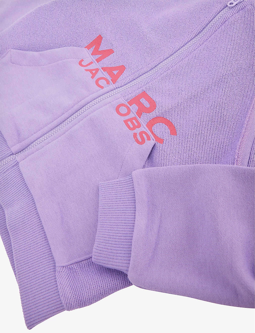 Marc Jacobs Brand-print Relaxed-fit Cotton-blend Hoody 4-12 Years 2 Marc Jacobs Brand-print Relaxed-fit Cotton-blend Hoody 4-12 Years - Image 2