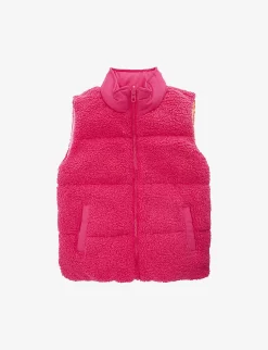 Marc Jacobs Logo-embroidered Reversible-design Cotton-corduroy Gilet 4-12 Years