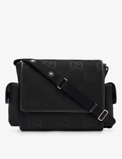 Gucci Monogram-print Coated-canvas Baby Changing Bag